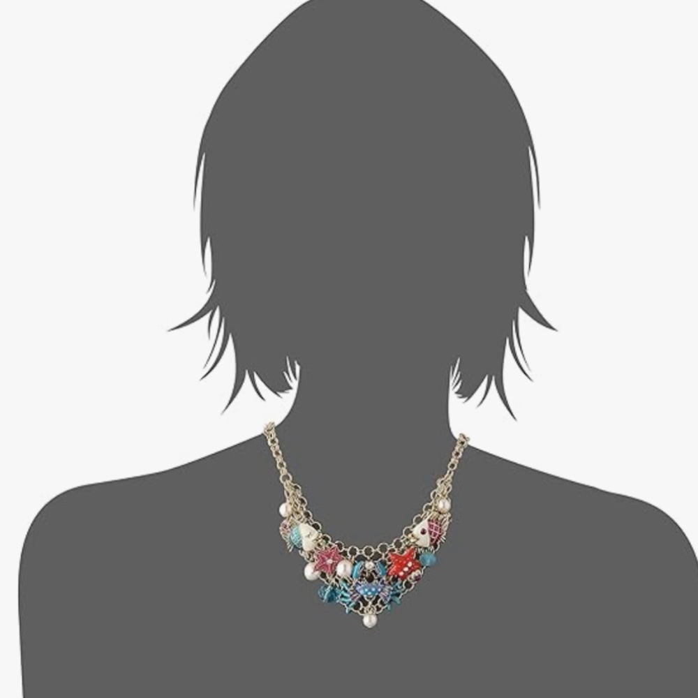 BETSEY JOHNSON NECKLACE - Picture 2 of 3